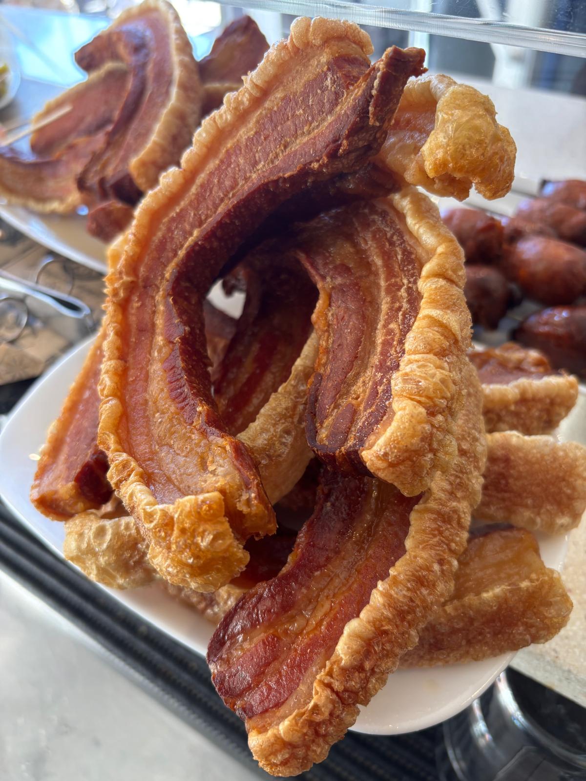 Torreznos caseros muy crujientes